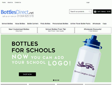 Tablet Screenshot of bottlesdirect.net